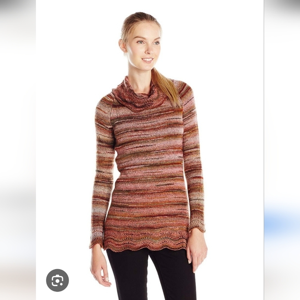 Royal Robbins Sophia Cowl Neck Sweater Size Medium